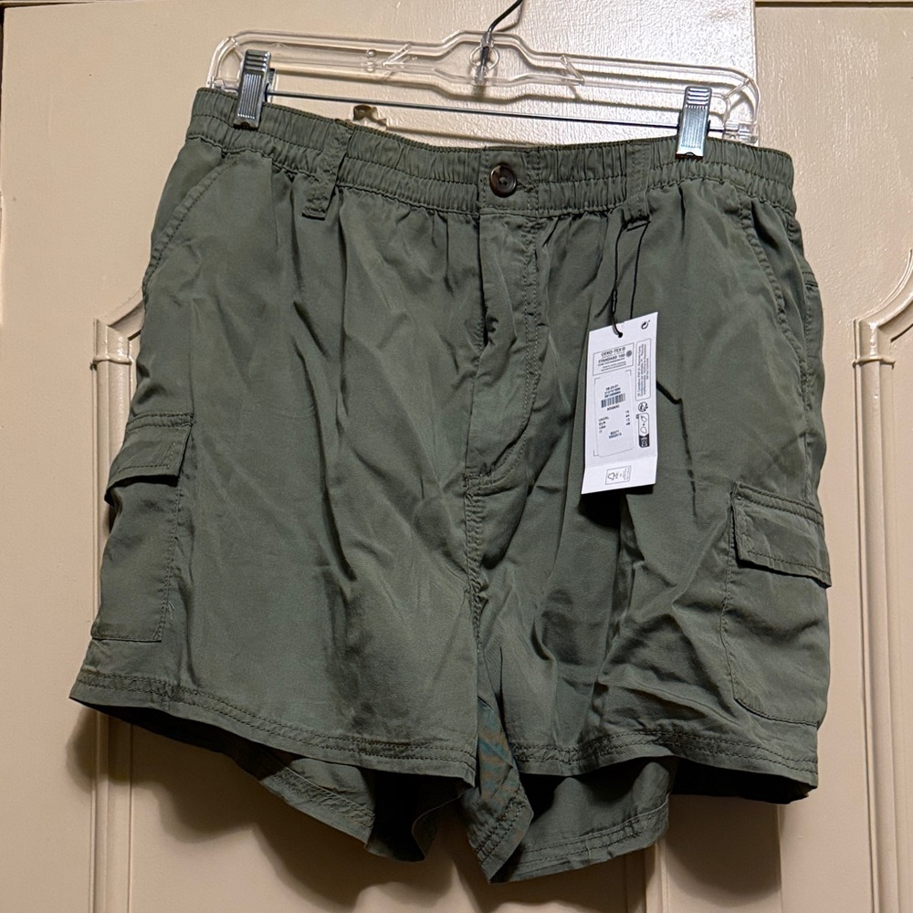 Primark Green Cargo Shorts for Men